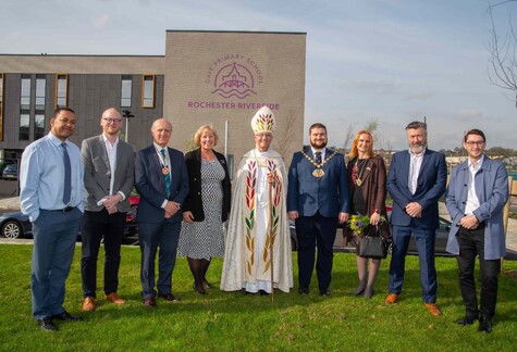 New school at Rochester Riverside officially opened by the Bishop of Rochester