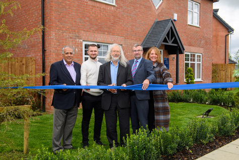 A civic welcome for new Darwen show homes