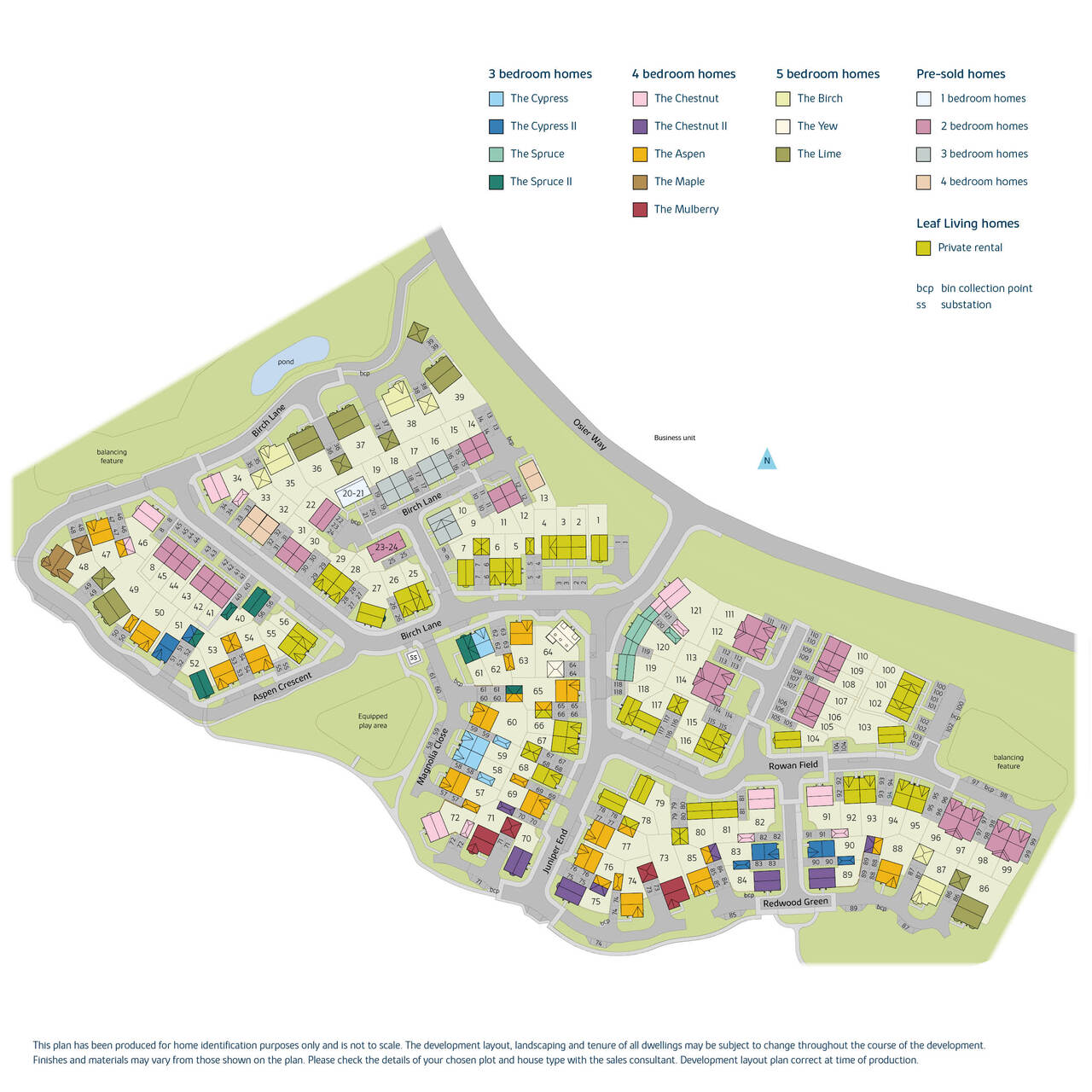Willow Park site plan