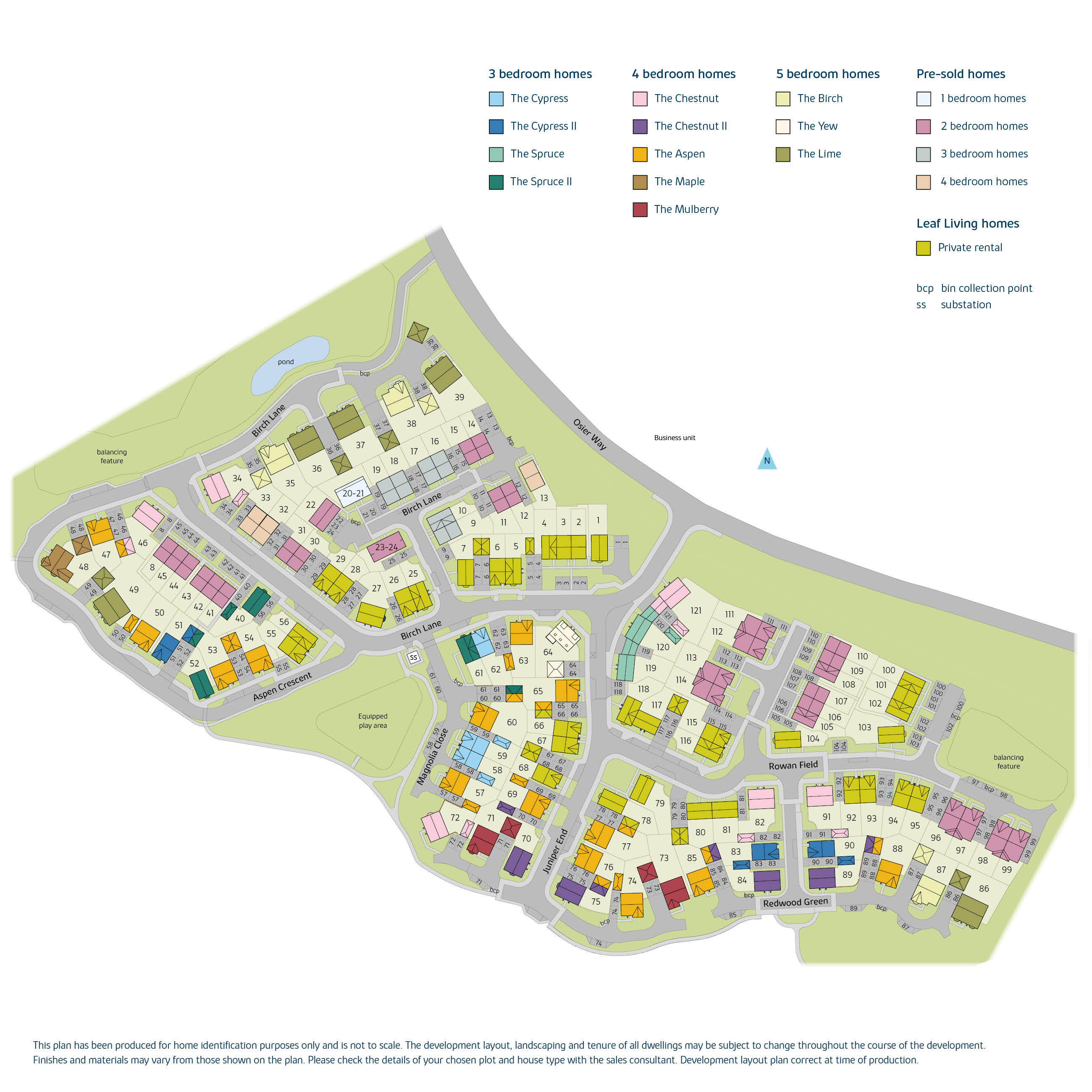 Willow Park site plan