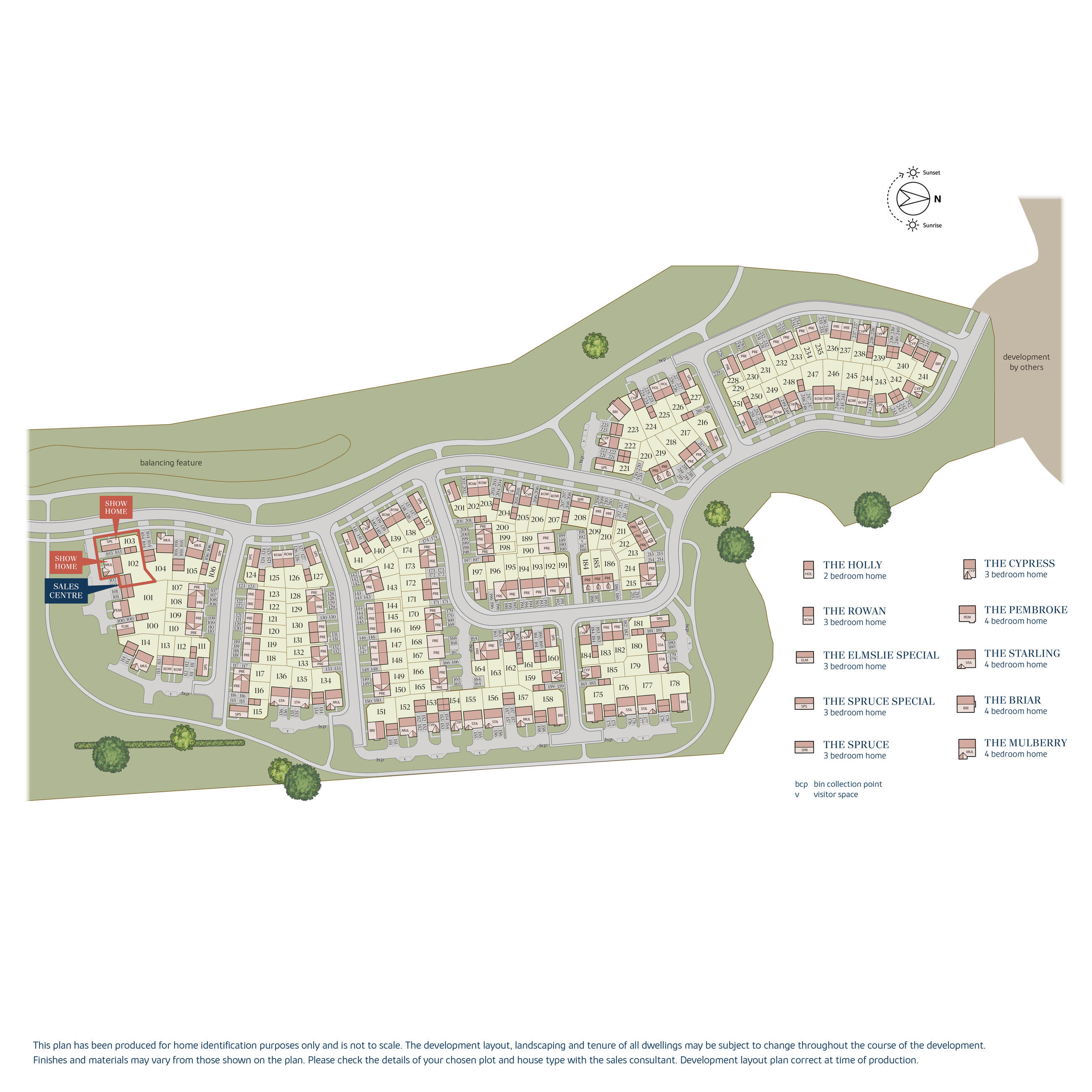 The Rambles Site Plan