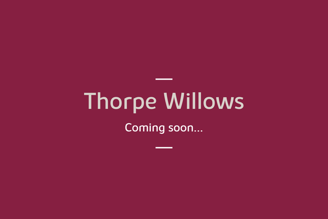 Thorpe Willows Coming Soon Banner