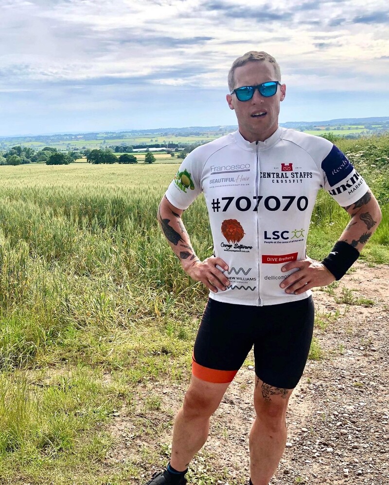 Housebuilder sponsors Andy’s 70-triathlon challenge for mental health and addiction charities