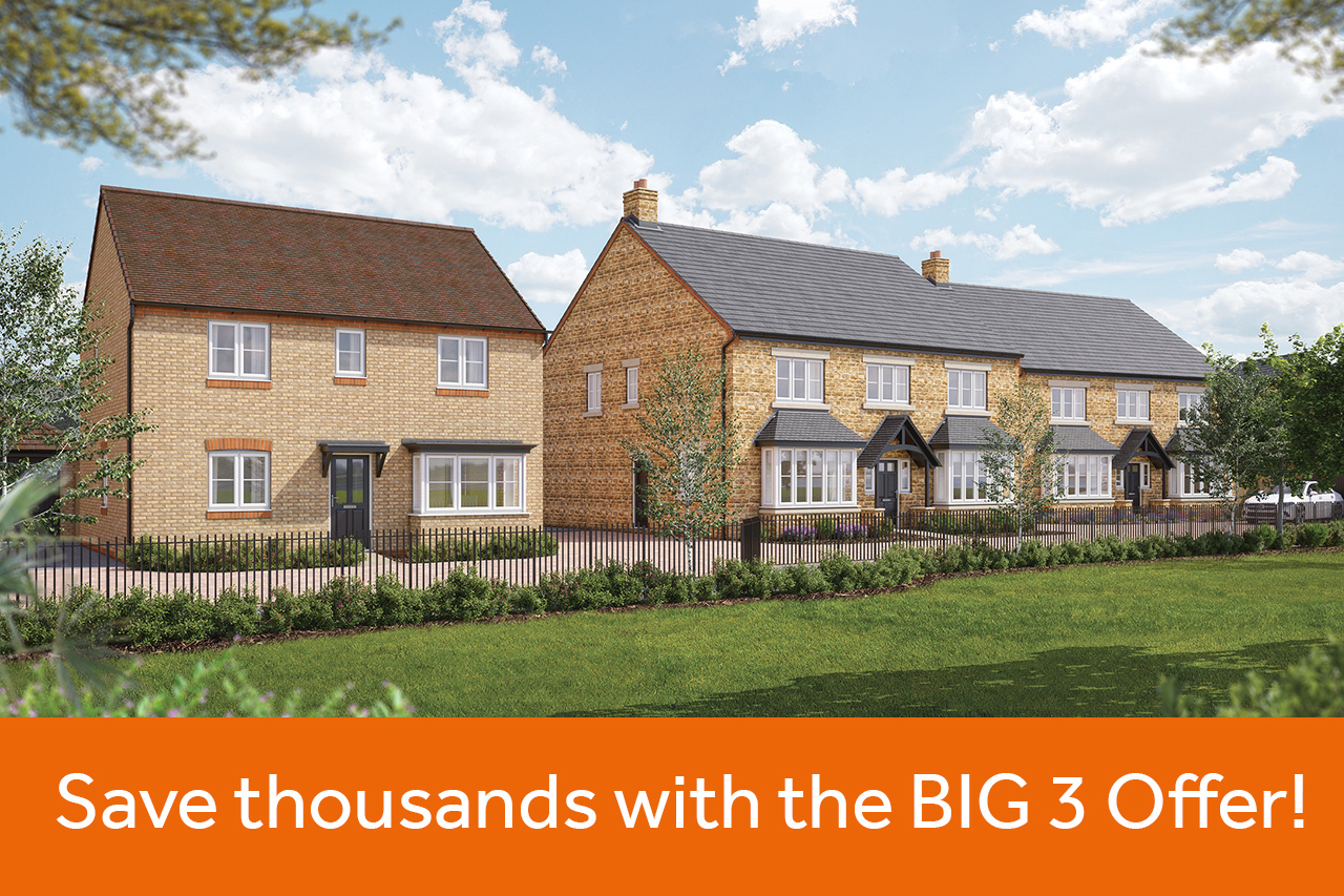New Build Homes in Northampton for Sale, Housing Developments Near