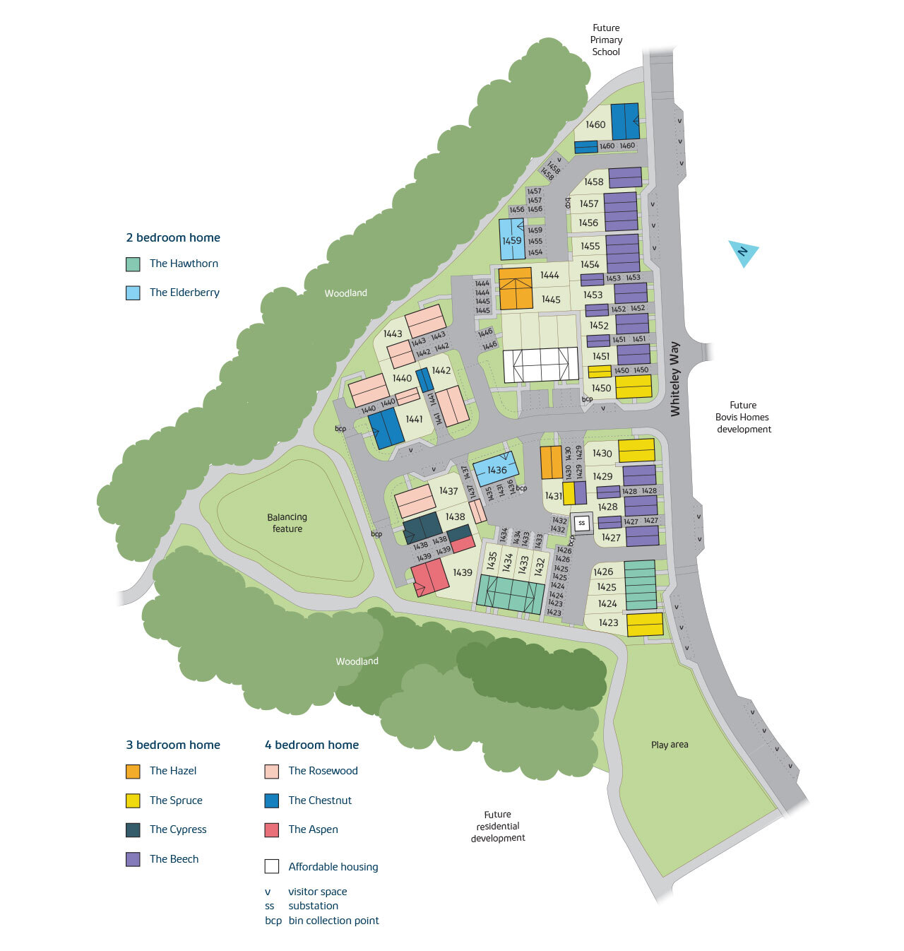 North-Whiteley-Phase-13-Site-Plan