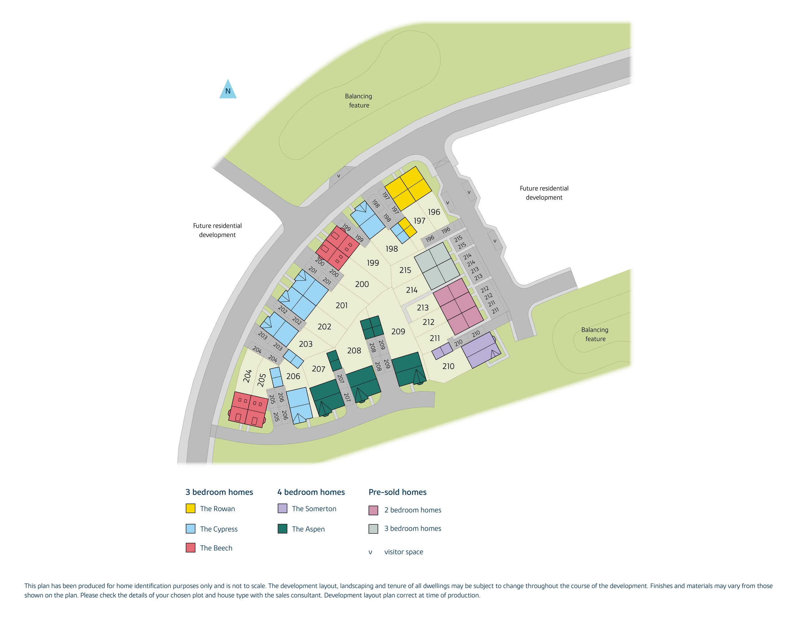 Site Plan Orchard Grove Bovis