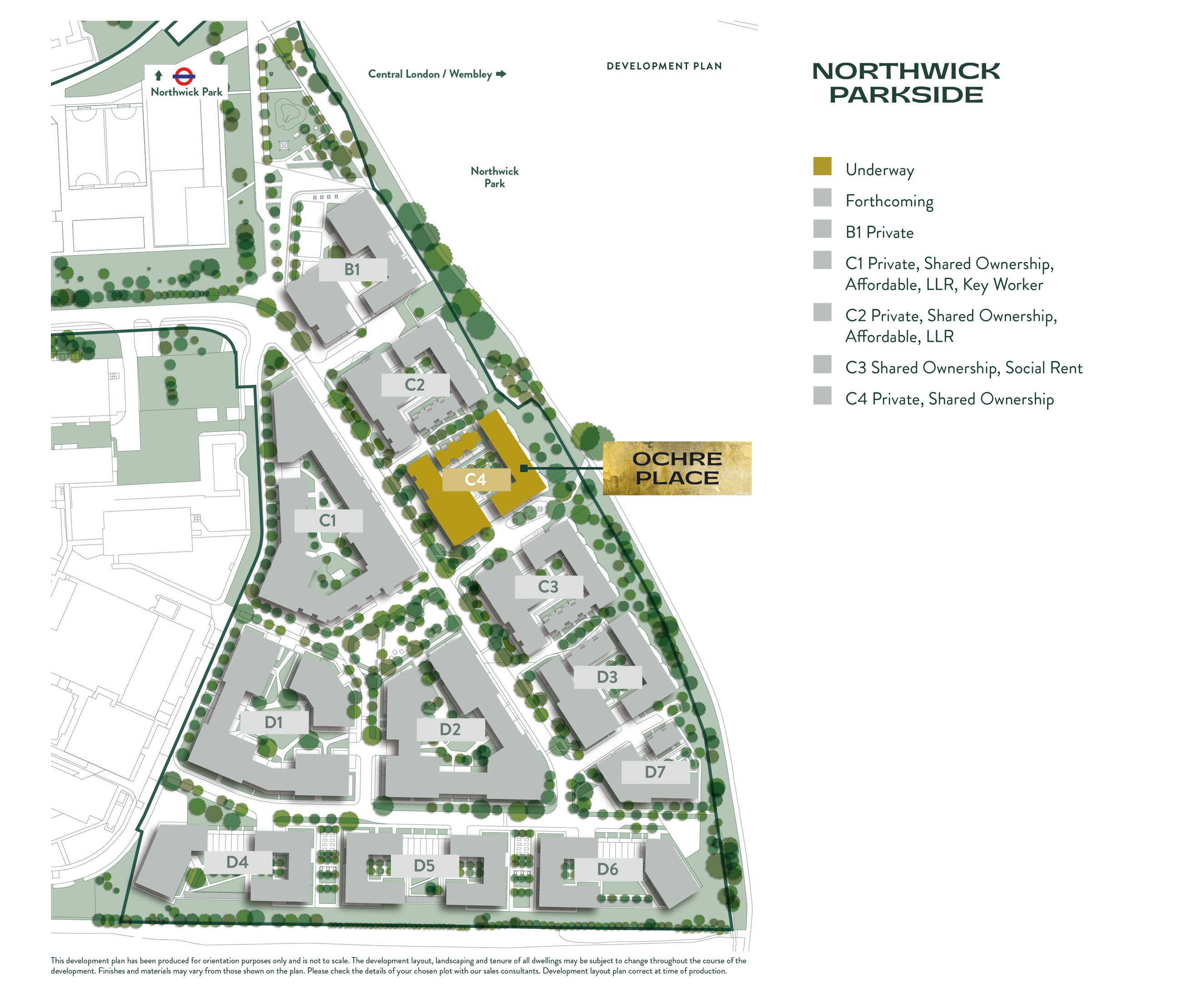 Northwick Park_Map