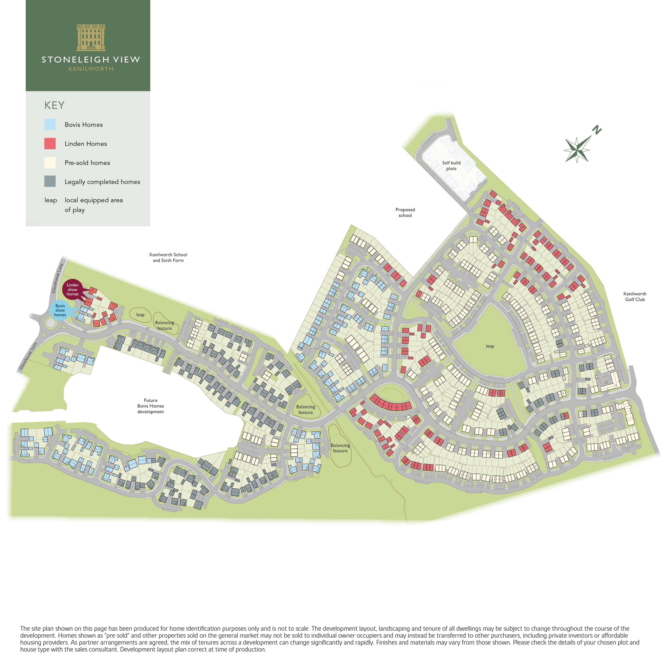 Stoneleigh View, Kenilworth master plan