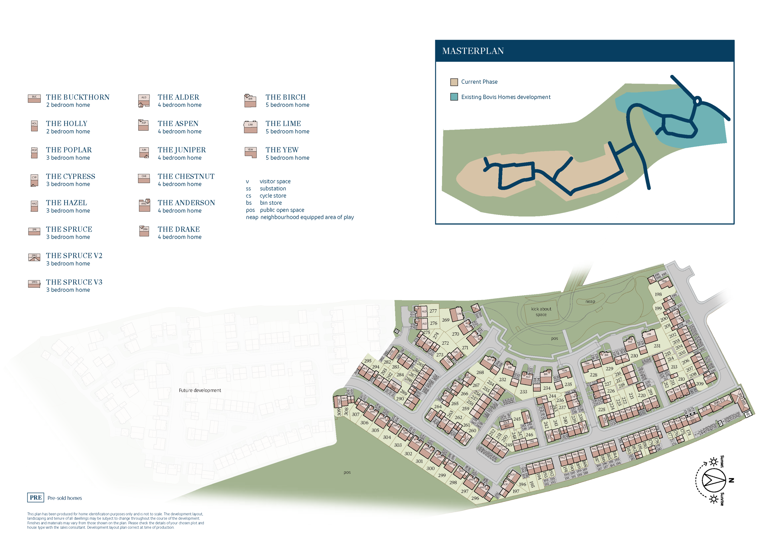 The Tors Siteplan WEB