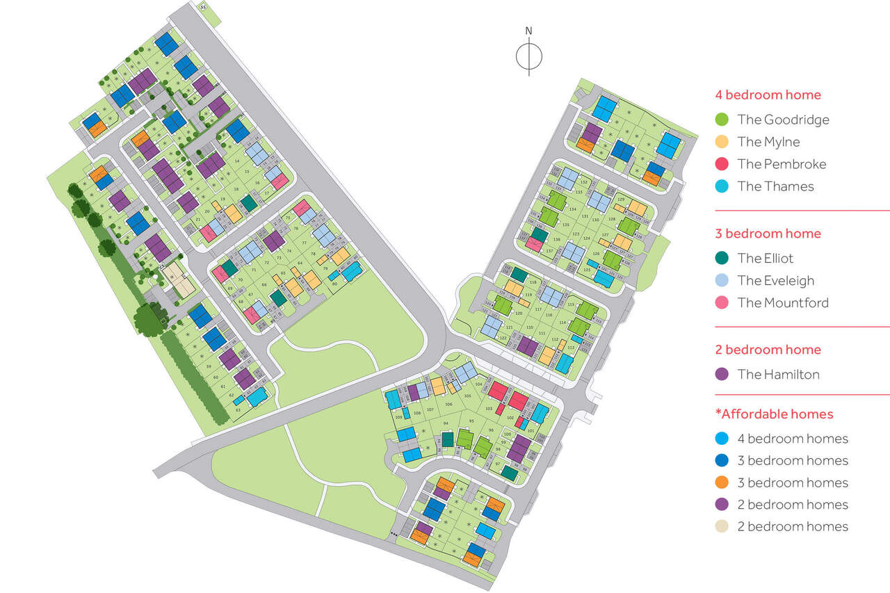 Houses for sale in Partington Heath Farm Linden Homes