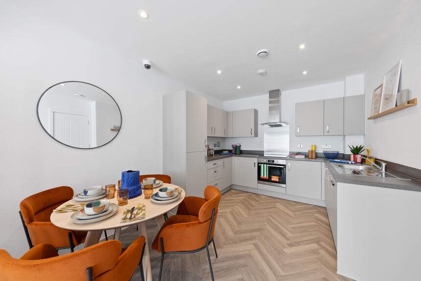 living room  kitchen
