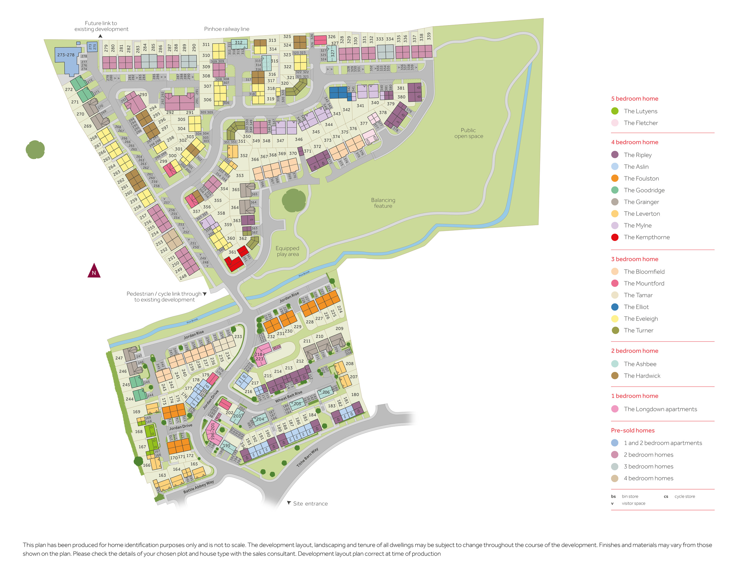 Site Plan Tithe Barn