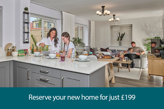 £199 Reservation Fee Countryside Homes