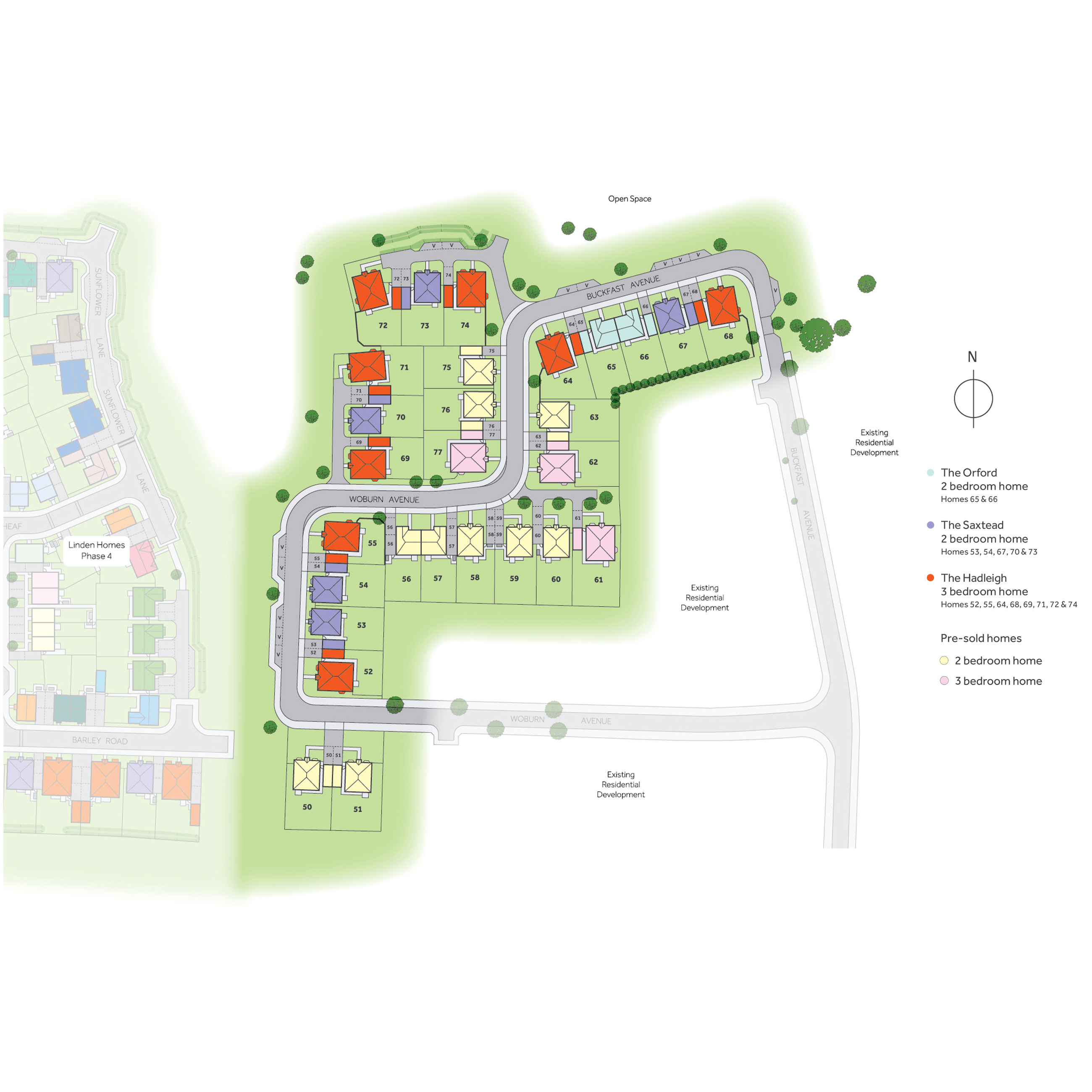 lh Finches Park, Phase 2 site plan