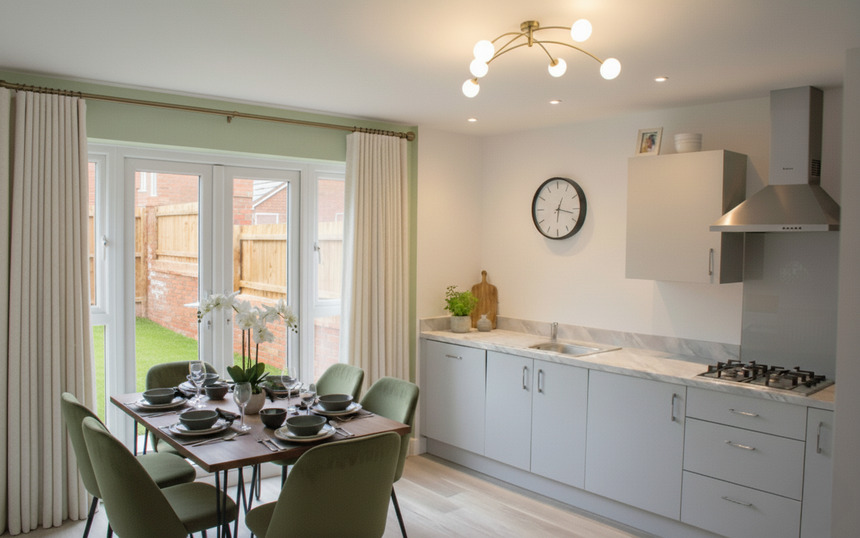 Hartshead View Stock Plot Kitchen