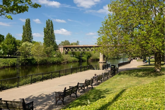 Worcester River Severn