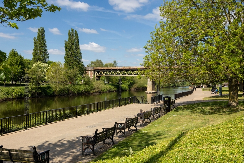 Worcester River Severn