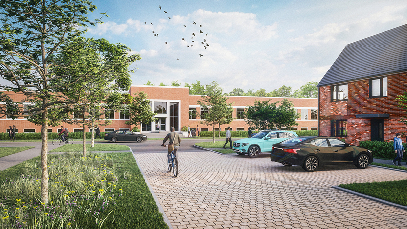 Austin Heights, IHQ Bulding Render