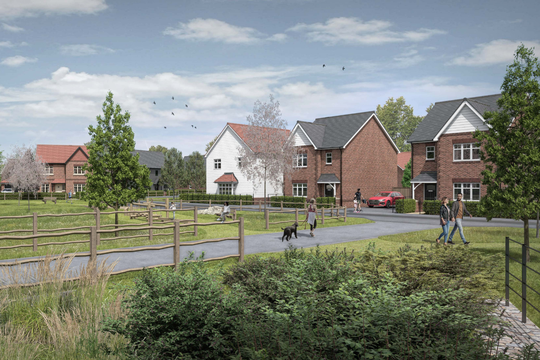 Oakridge Grange Street Scene