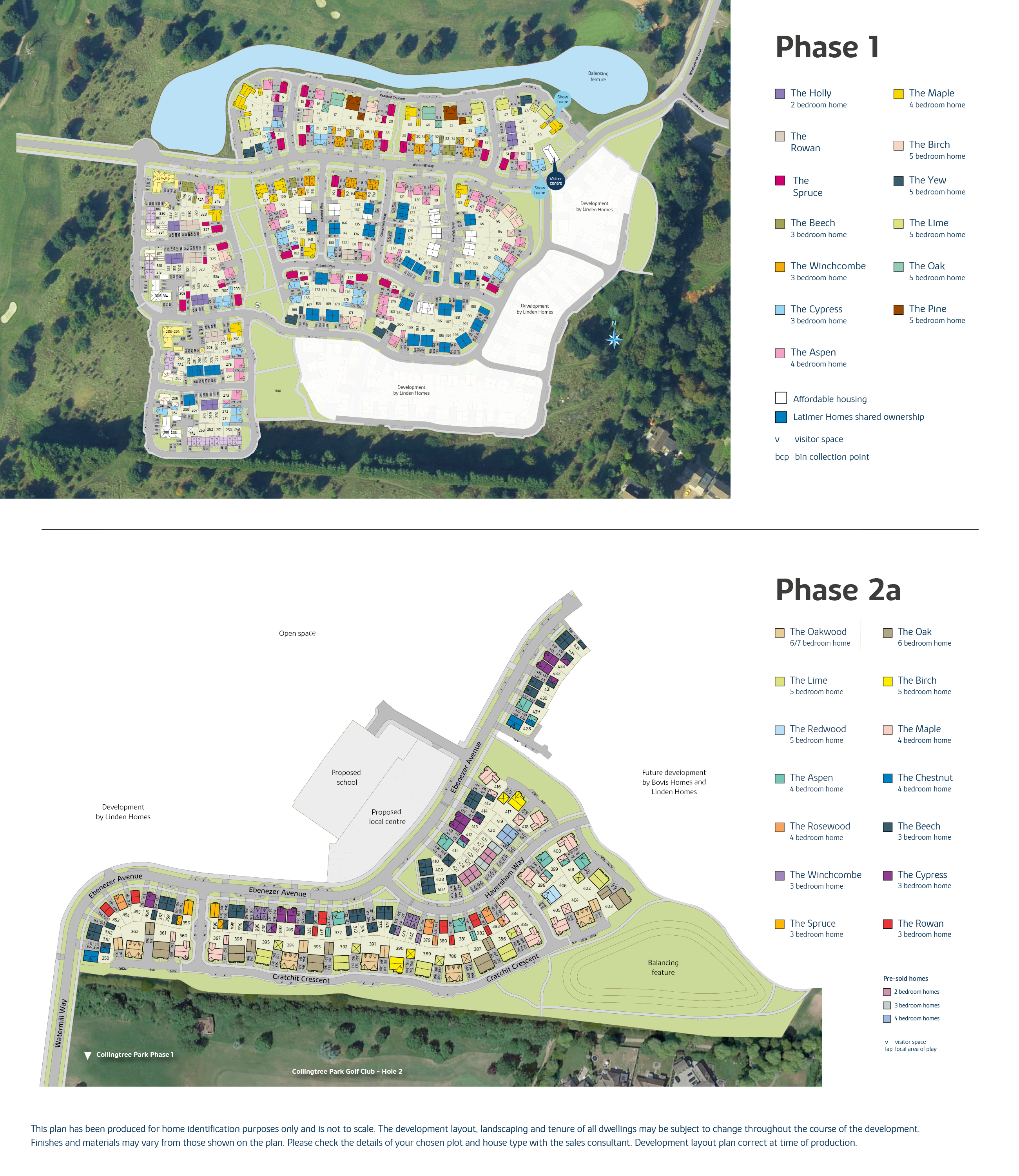 Collingtree Park siteplan 12.24