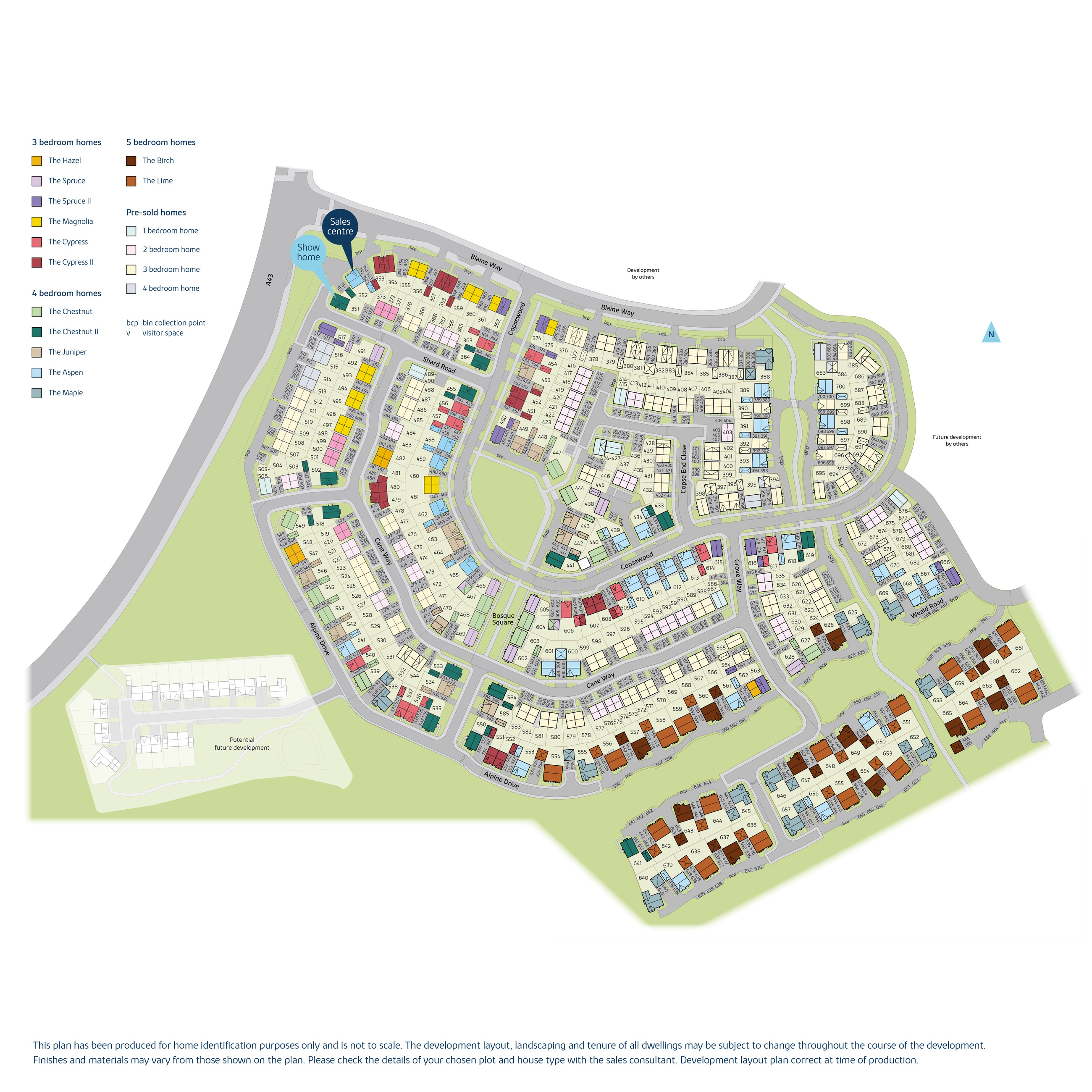 The Atrium Site Plan