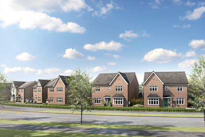 Bovis Homes King James Park Street Scene