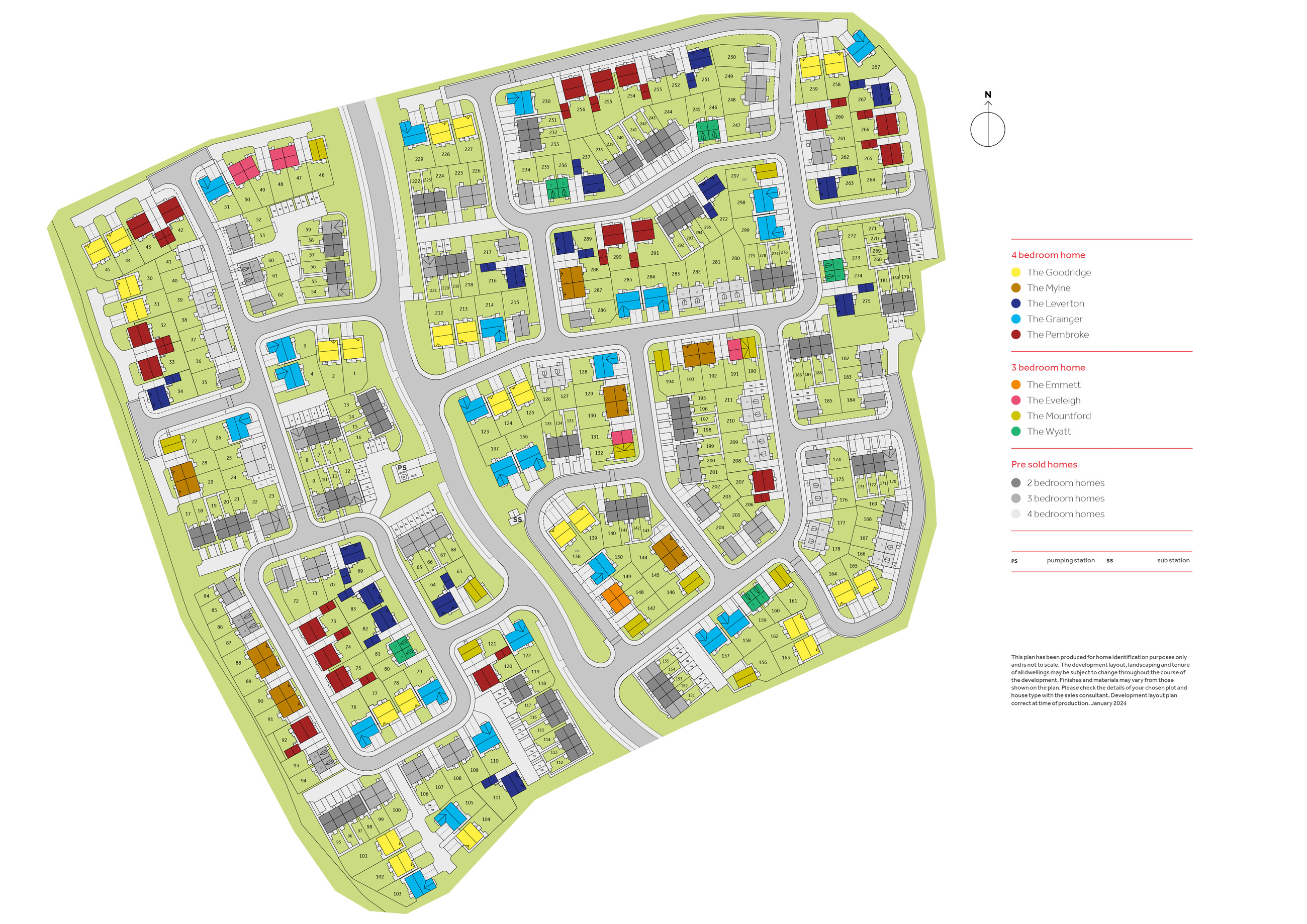 Ferriby Fields Site Plan JAN25