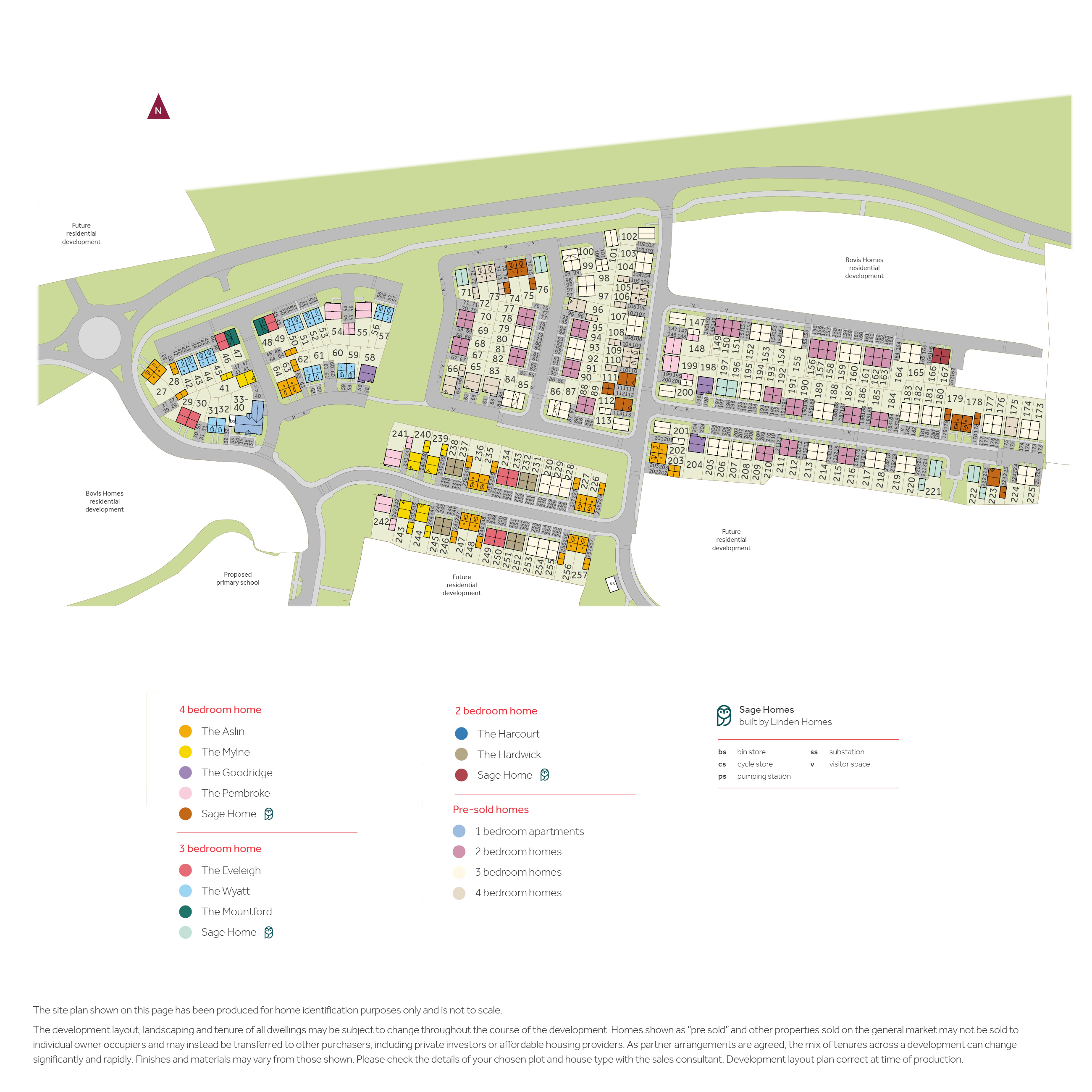 the pastures siteplan #0426
