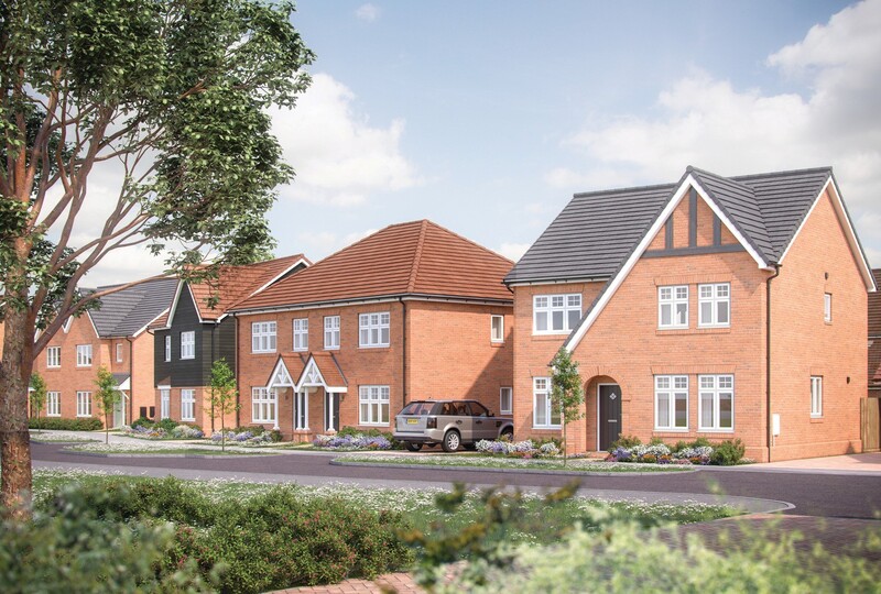 First new homes on sale at Emmer Green Drive in Caversham