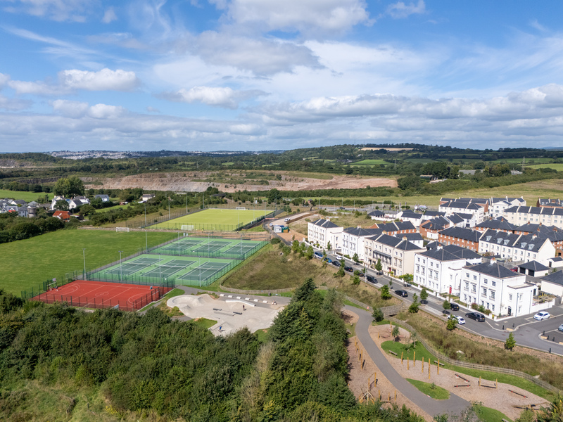 New pitches and partnership: Sherford teams up with argyle community trust to open outdoor sports facility