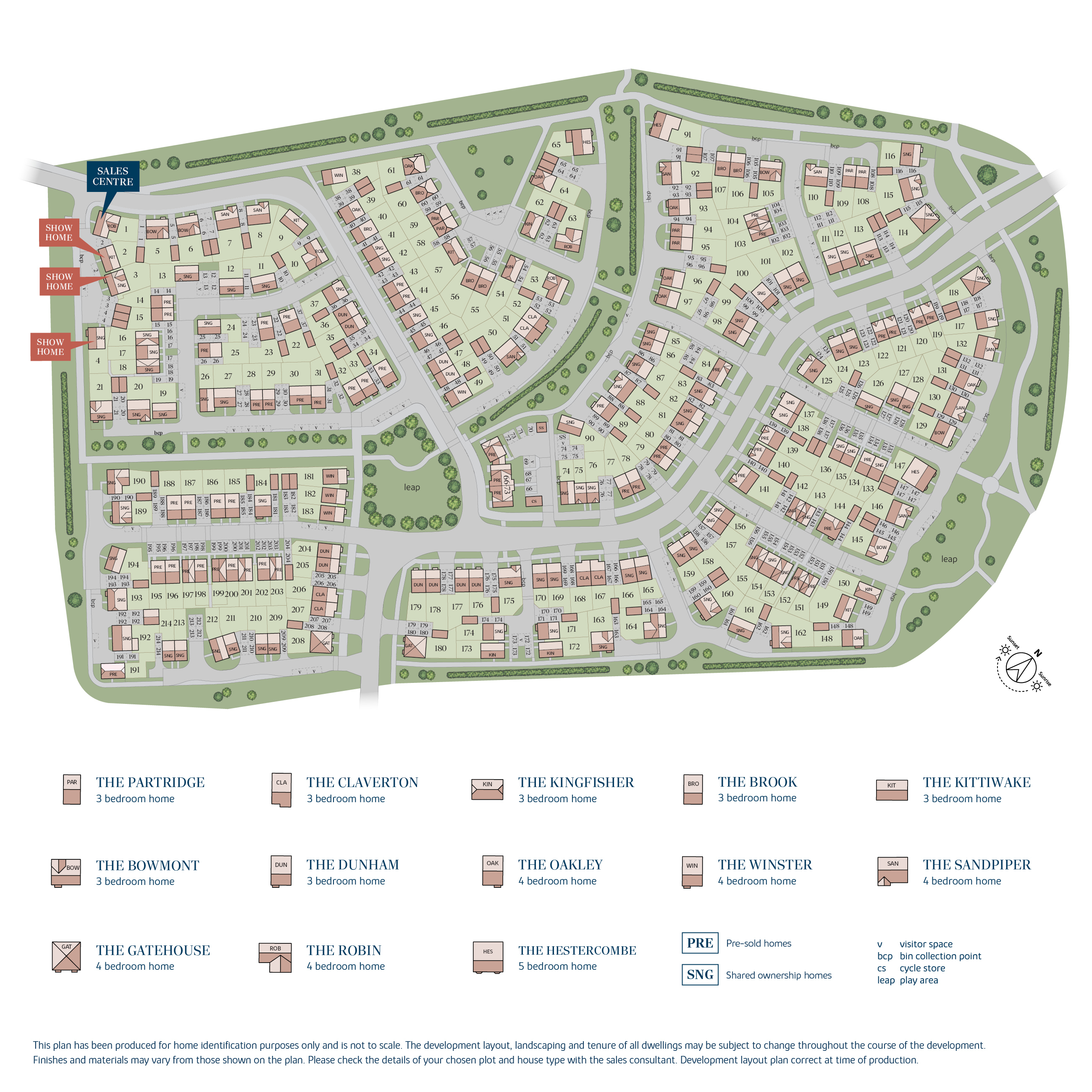 King George Park Lotmead Siteplan Web 2600px
