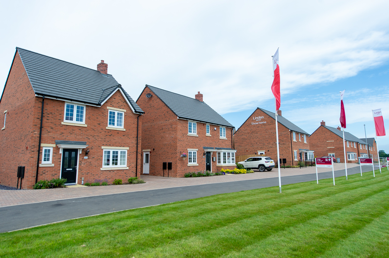 Construction nears completion as just three homes to be sold at Deeping St James location
