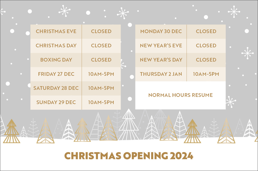 NWM Christmas 2025 Opening Times