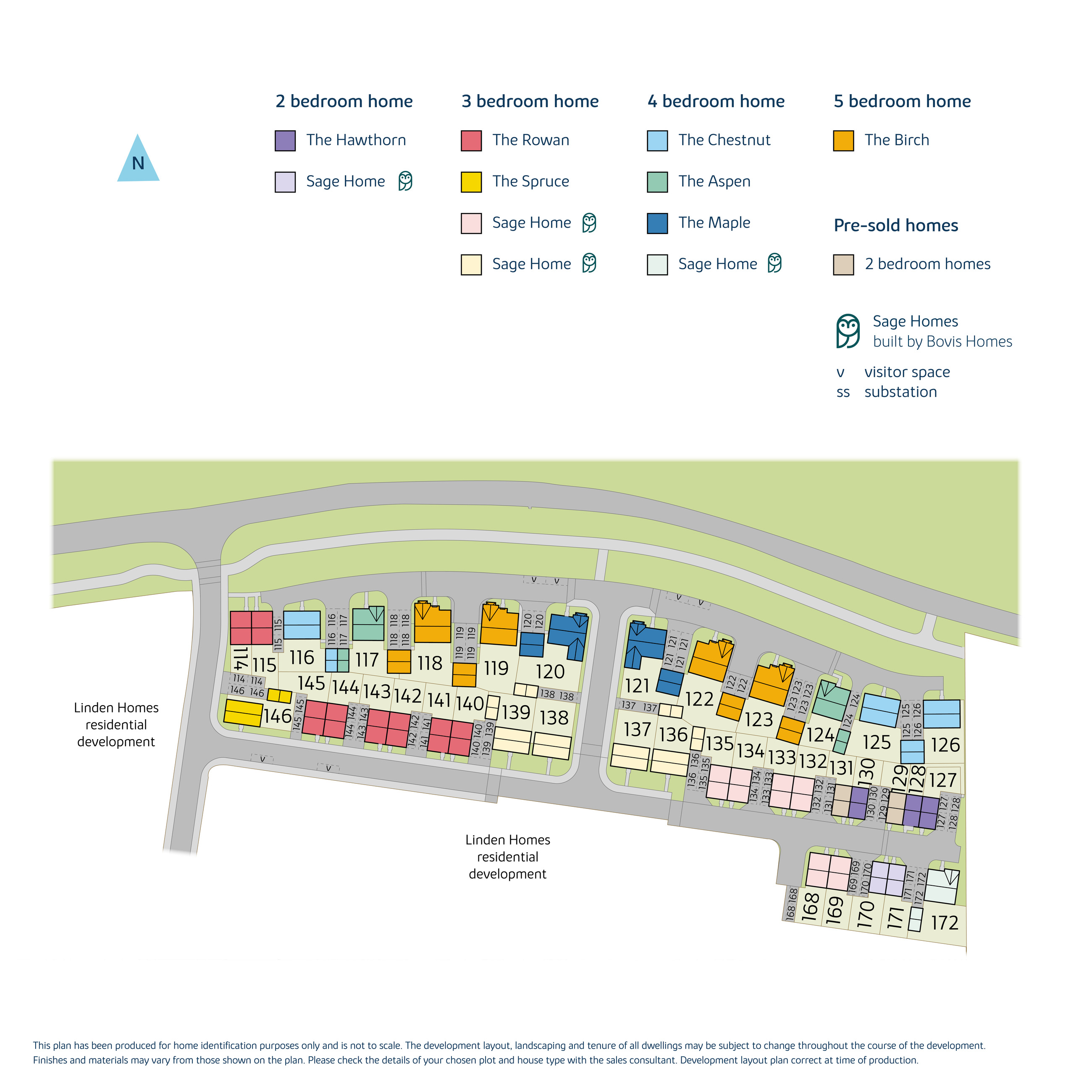 Site Plan 114-146, 168-172