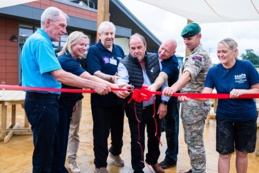 Vistry show their support to local armed forces Charity Garden Project