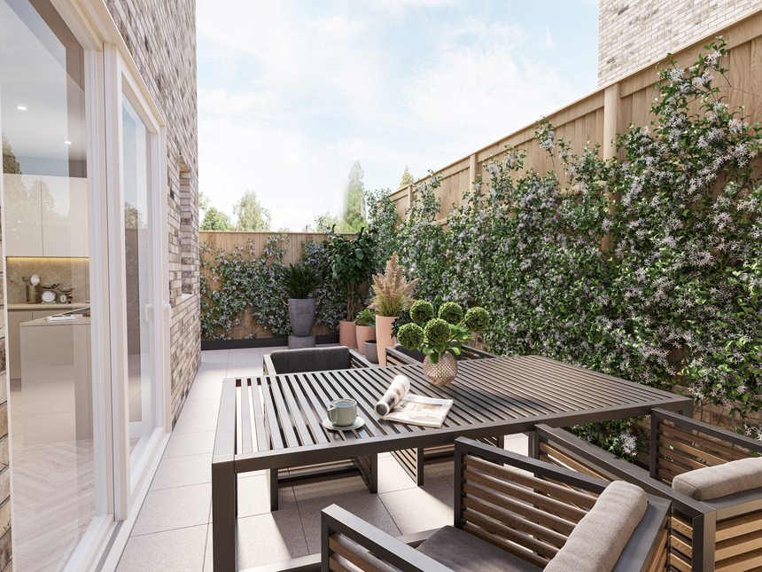 Mews Collection, courtyard