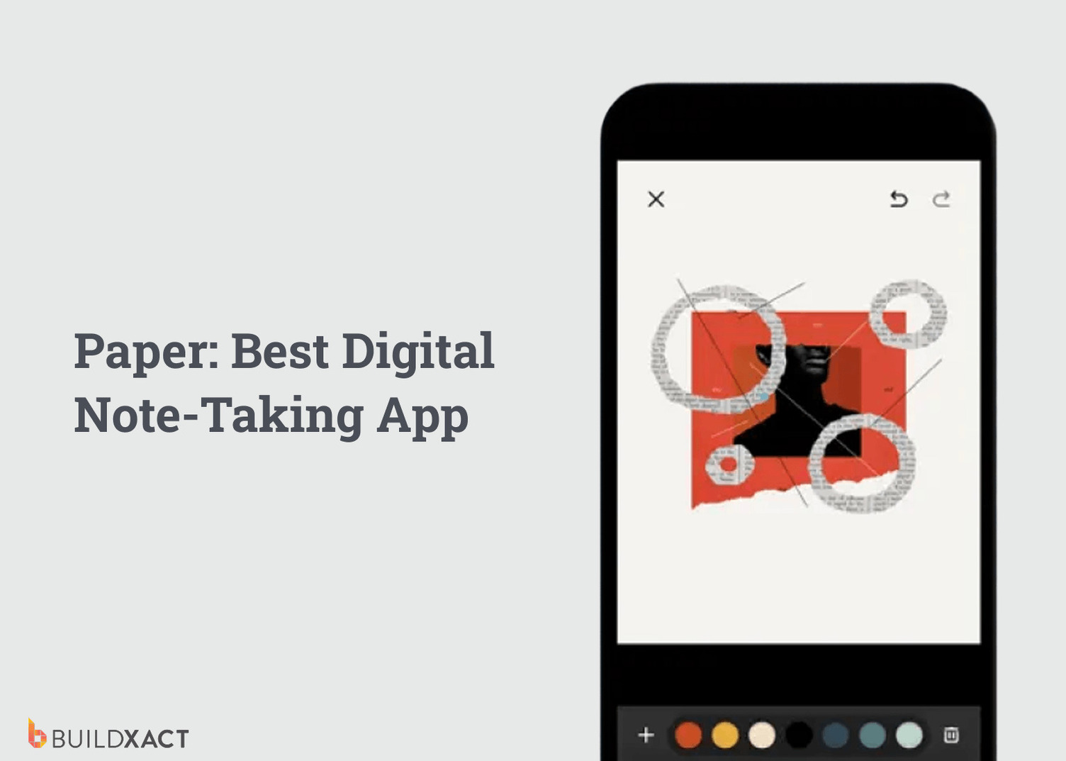 A screenshot of the Paper interface