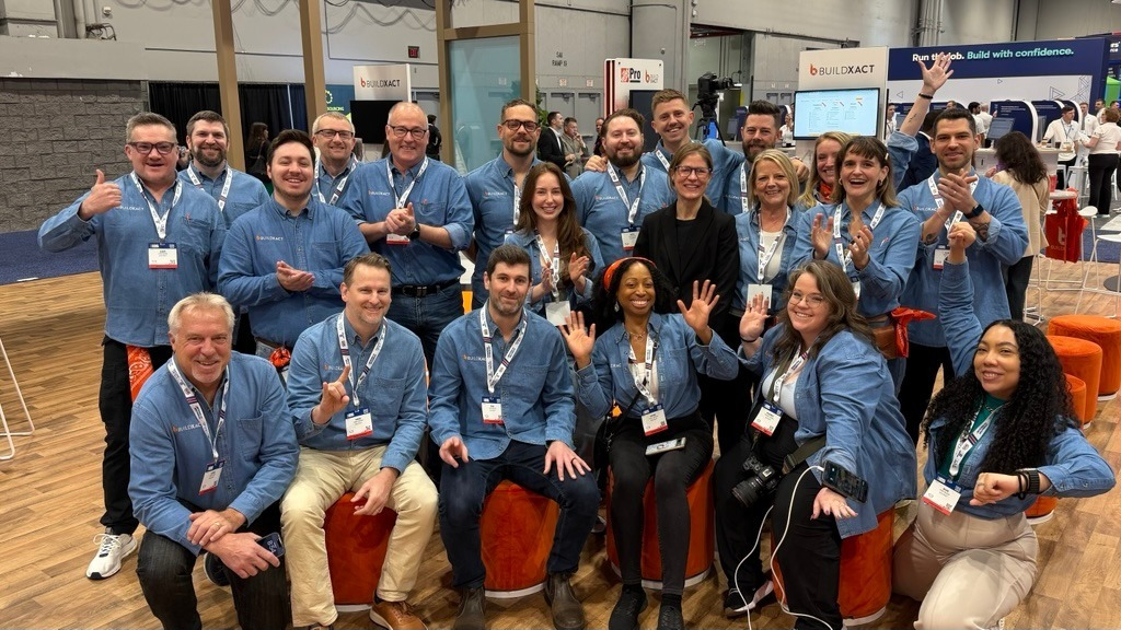 The Buildxact Team at IBS 2026