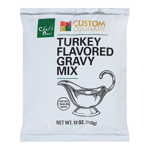 1790 - Chefs Own Turkey Flavored Gravy Mix