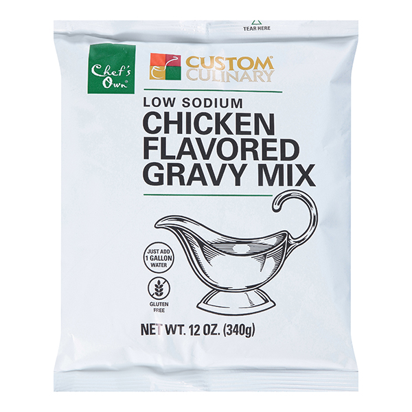 1740 - Chefs Own Low Sodium Chicken Flavored Gravy Mix