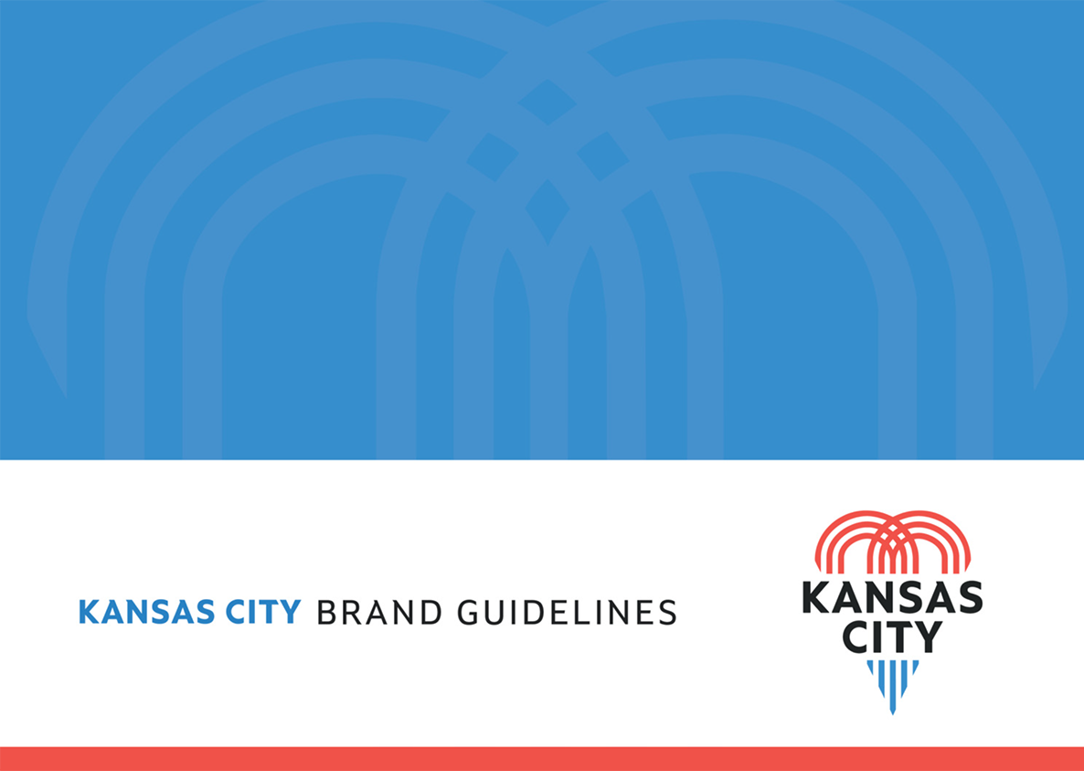 cover to the Kansas City Brand Guidelines document