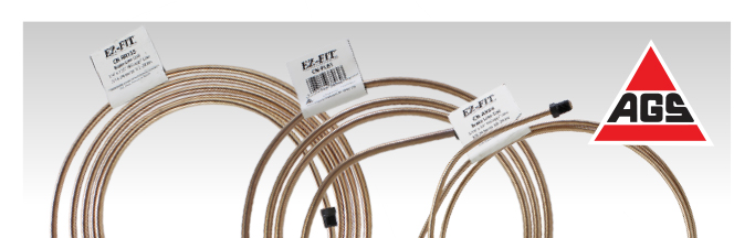 AGS CN-AX 40 EZ-Fit NiCopp Brake Line Coil 3/16 X 40 In Axle - Parts Universe