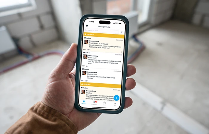 Close up of real-time alerts