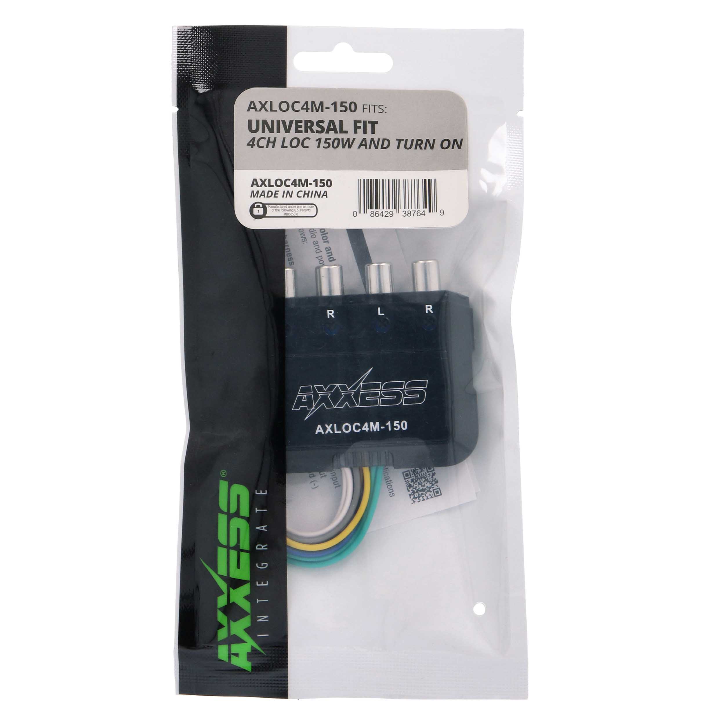 Mini 150 Watt 4 Channel Line Output Converter