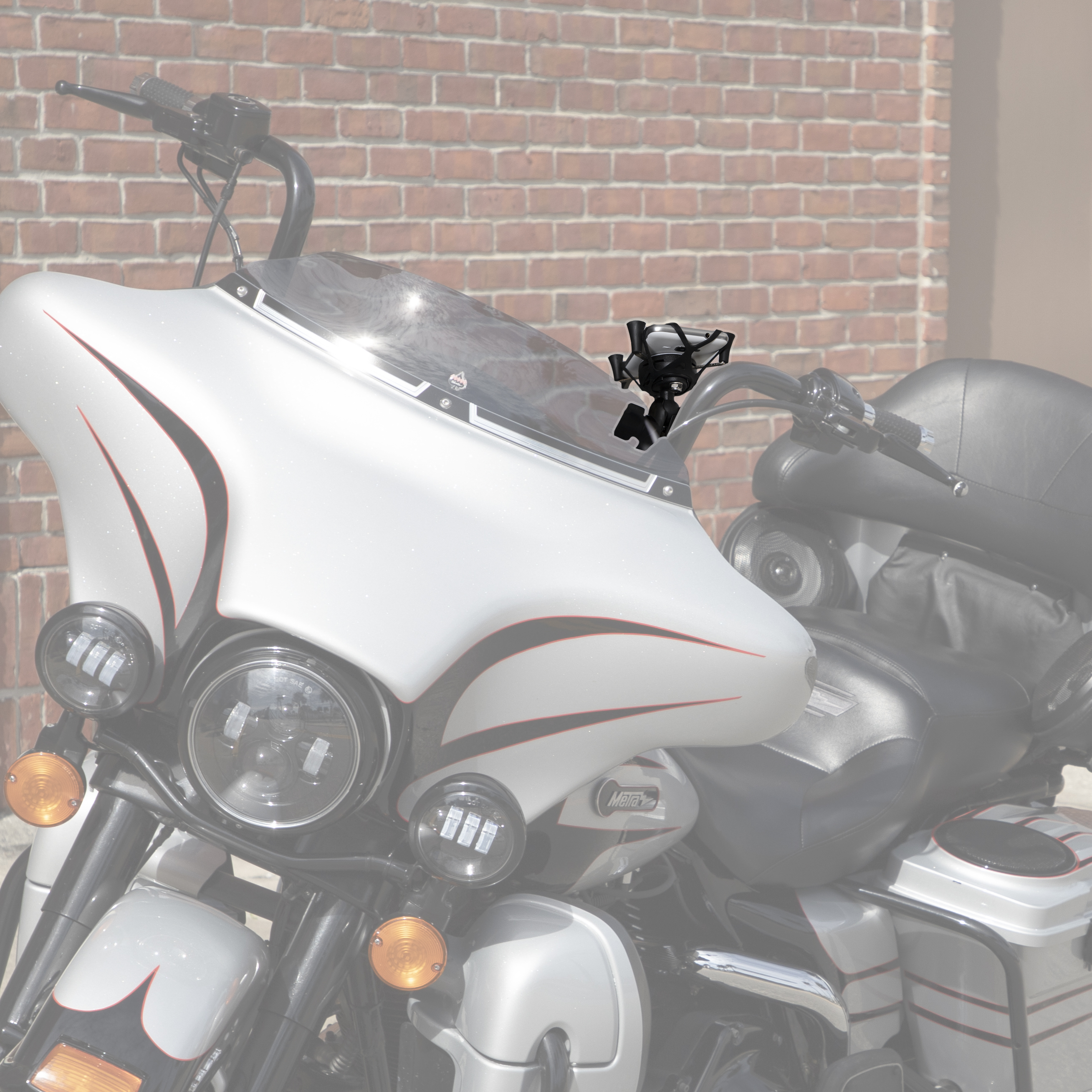 Hex-Grip Phone Mount for Motorcycles