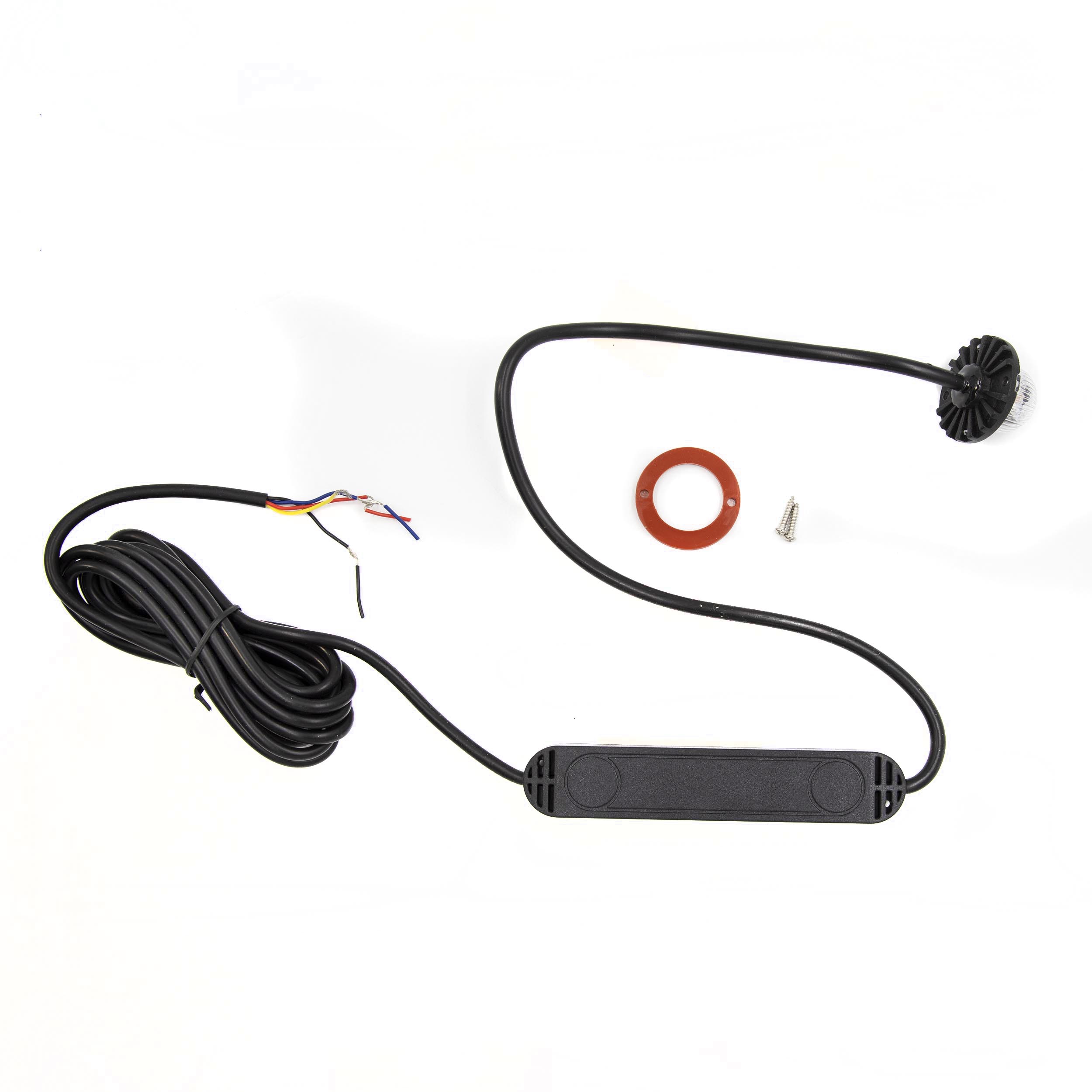 Hidden Strobe Blue Marker Lights - 1 Inch, 9 LED