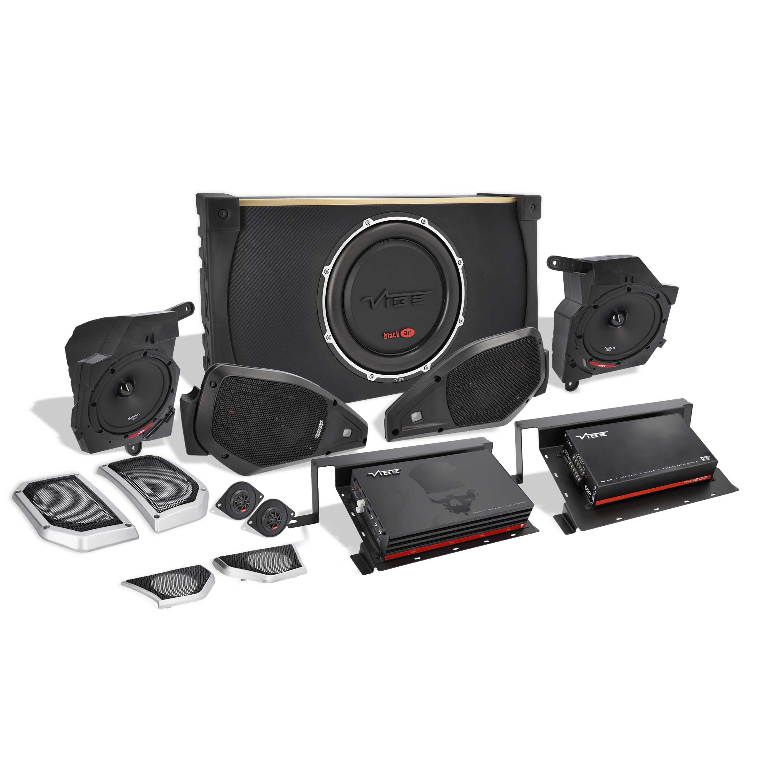 AUDIO KIT – FITS SELECT JEEP® JL 2024-UP (NON-AMPLIFIED)