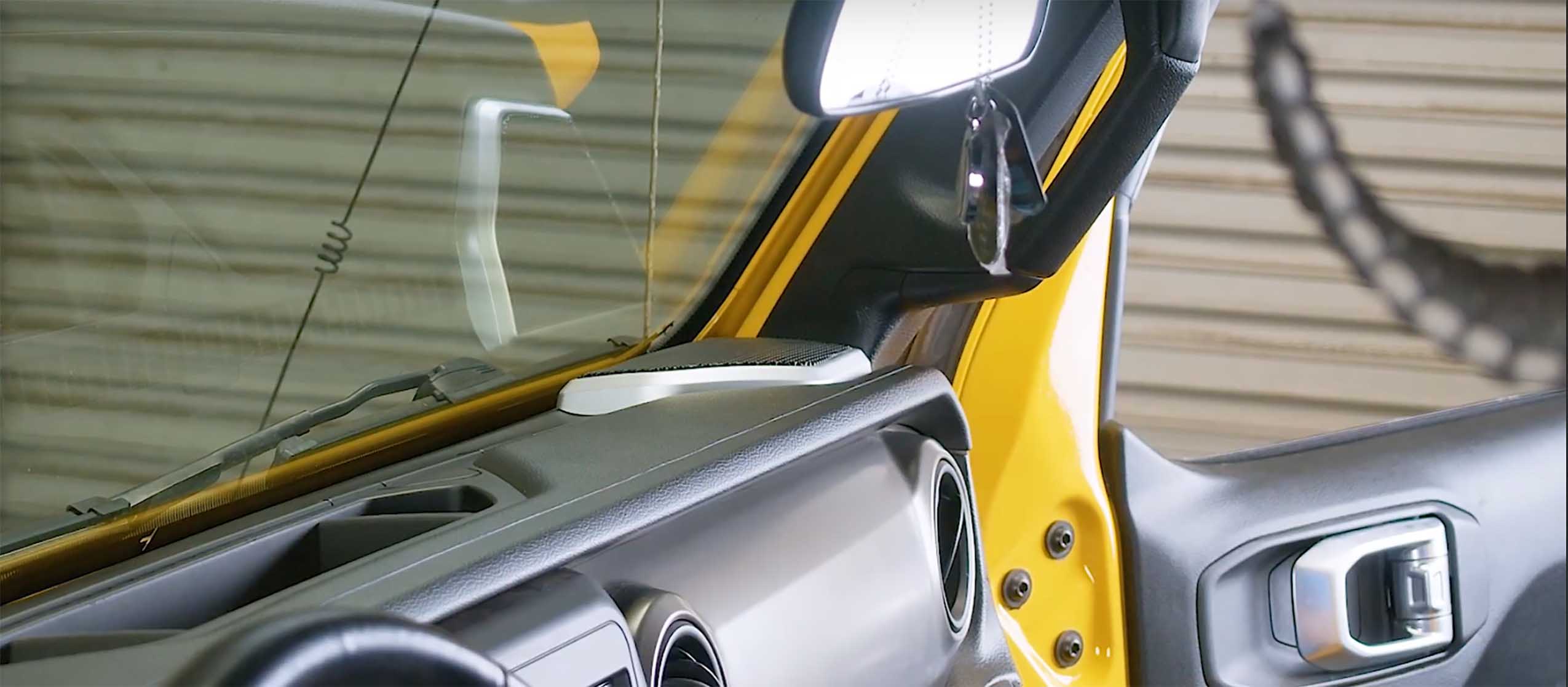 Dashboard Speaker Grilles Fits Select Jeep® Models 2018-2025