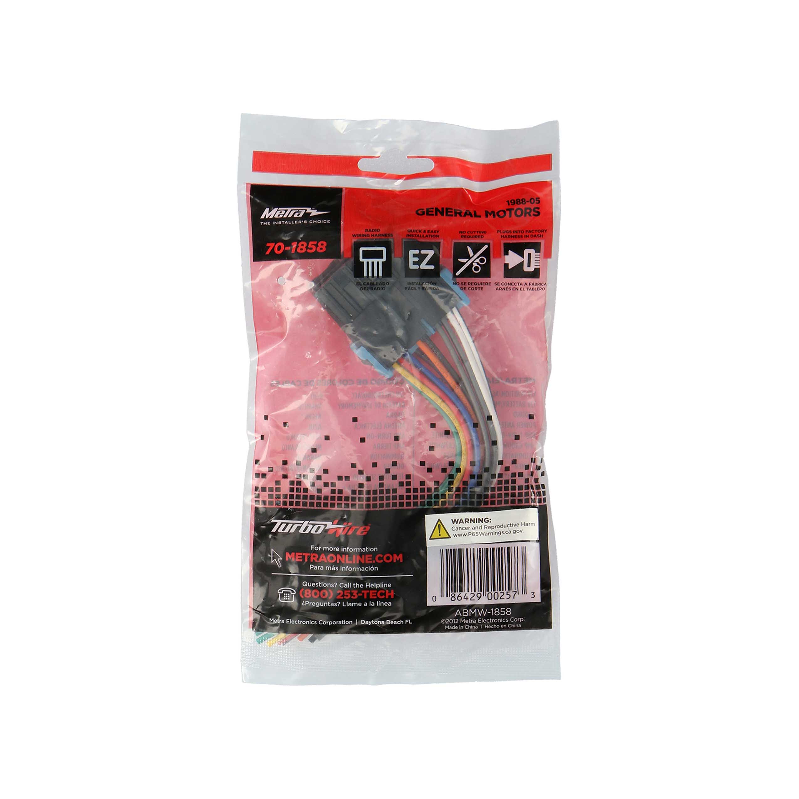 Harness Fits select GM models 1986-2005