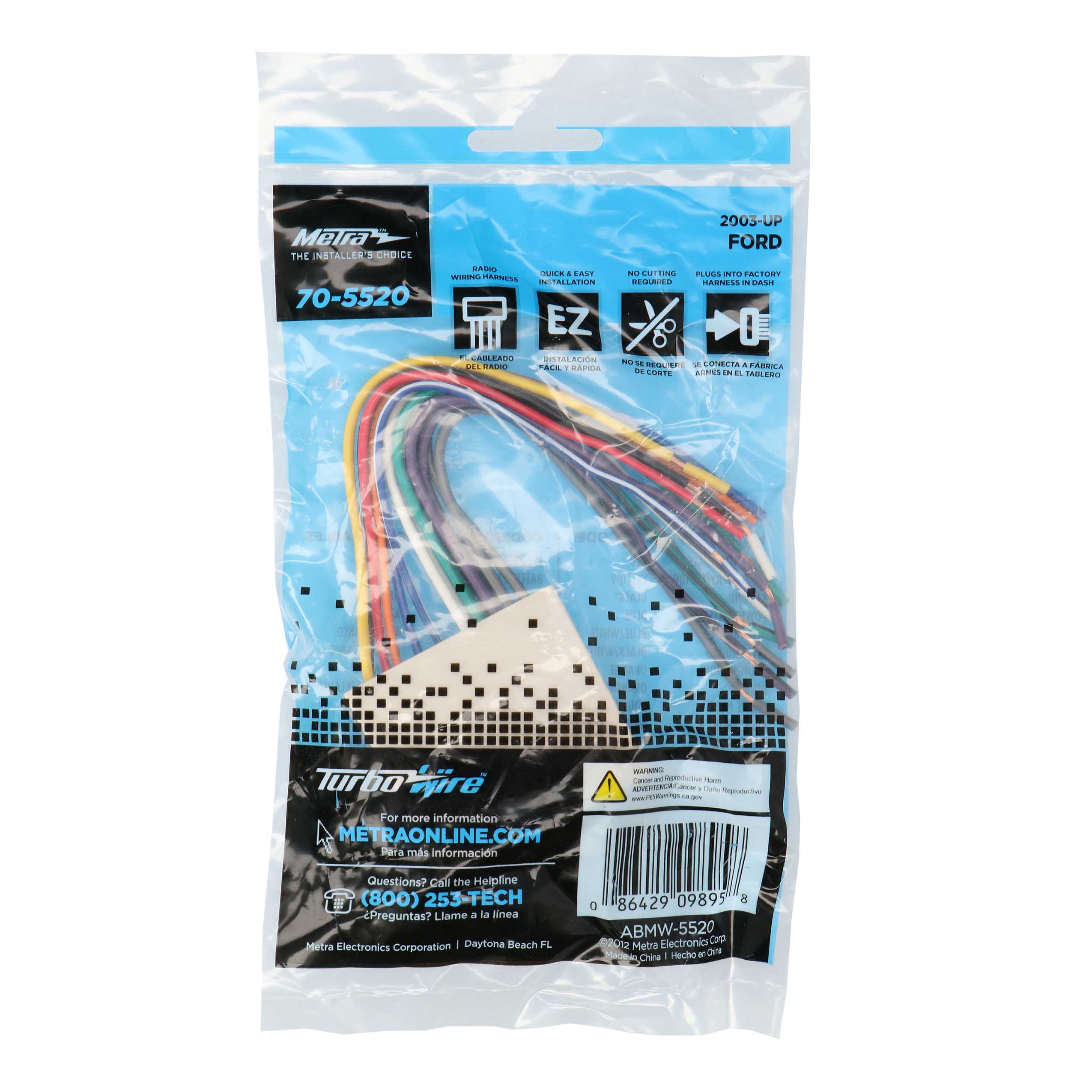 Harness Fits select Ford/Hyund/LR/Lincoln/Mercury/ 2003-2019